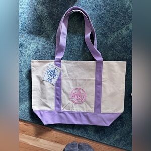 Trader Joe’s Lavender Tote Bag